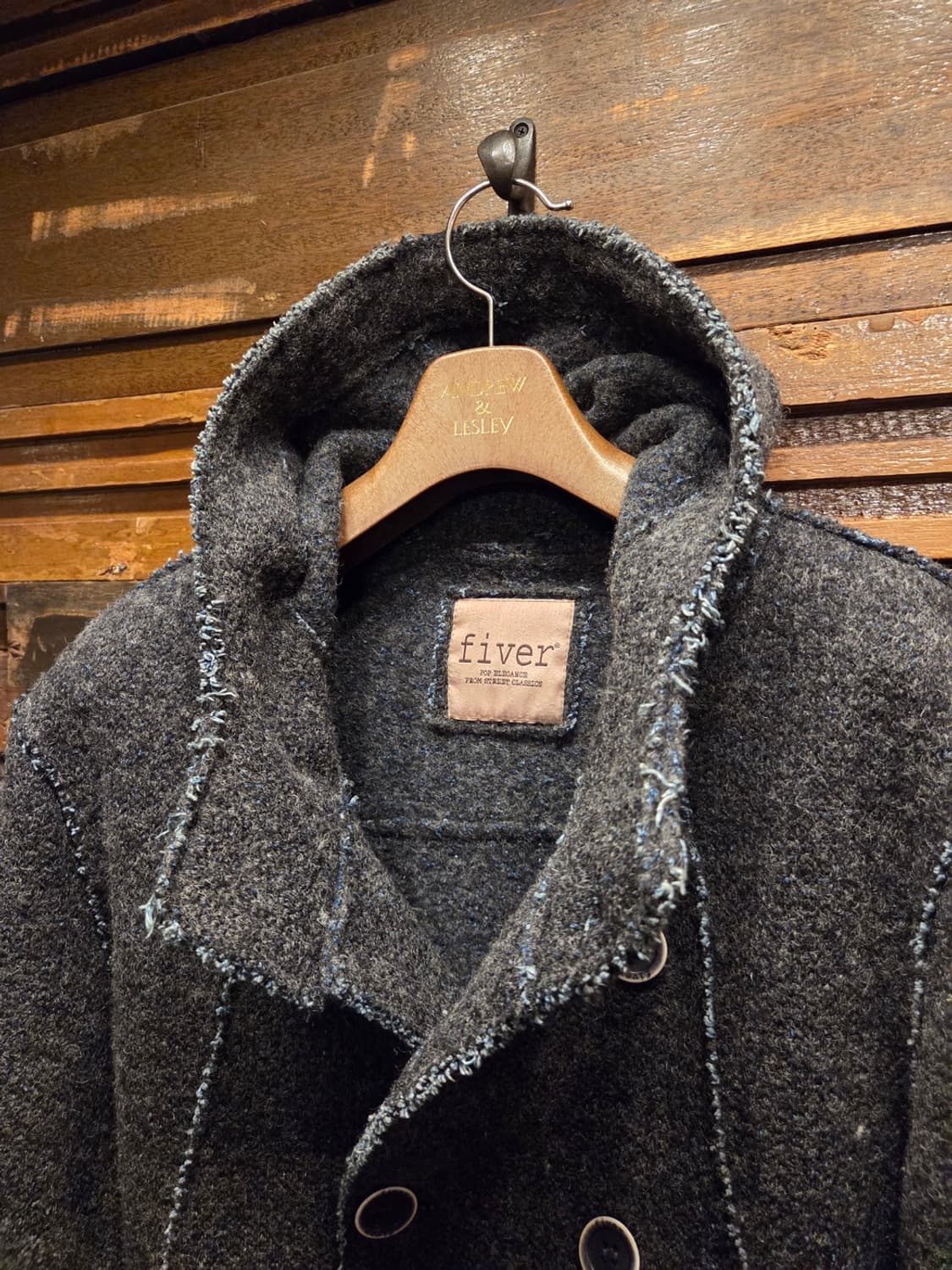 피버 더블브레스티드 블루종 상품이미지3