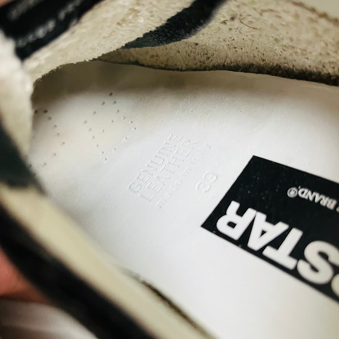 정품 39) 골든구스 빈티지 흑청 스니커즈 250~255 상품이미지6