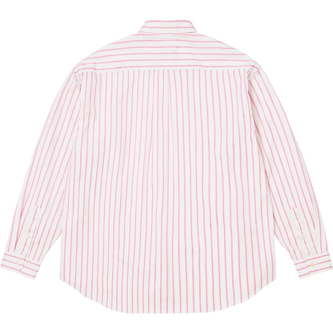 슈프림 x MM6 메종 마르지엘라 스트라이프 셔츠 화이트 - 26SS 상품이미지2