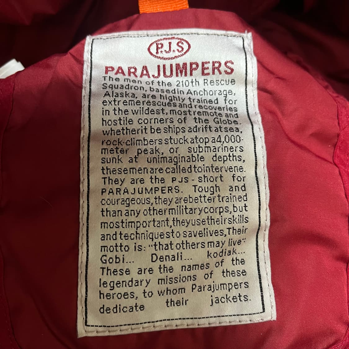 파라점퍼스 코디악 마스터피스 파카 XL/105 상품이미지8