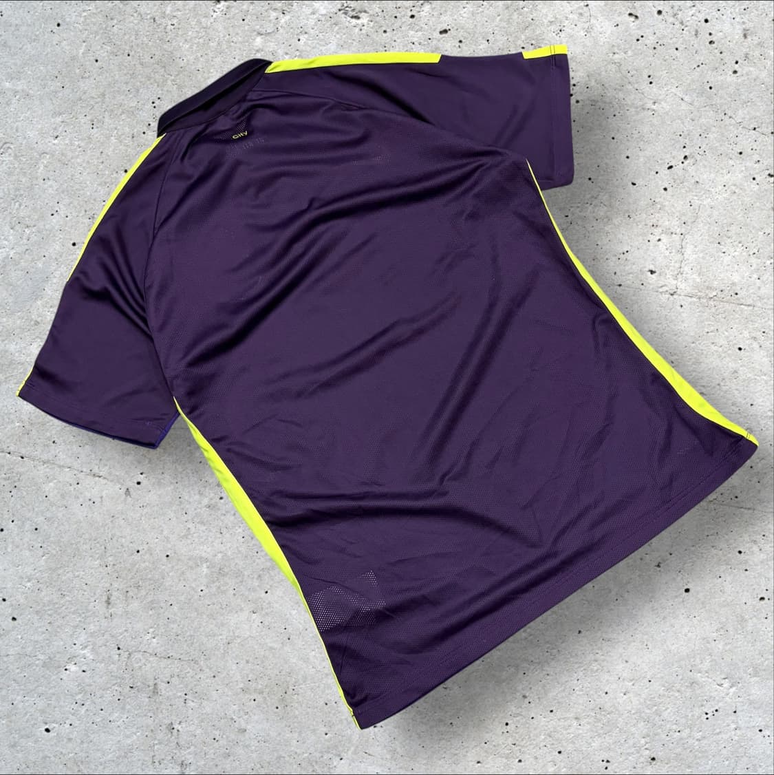 [XL] 나이키 14-15 맨시티 반팔 져지 퍼플 에티하드 B770 상품이미지2