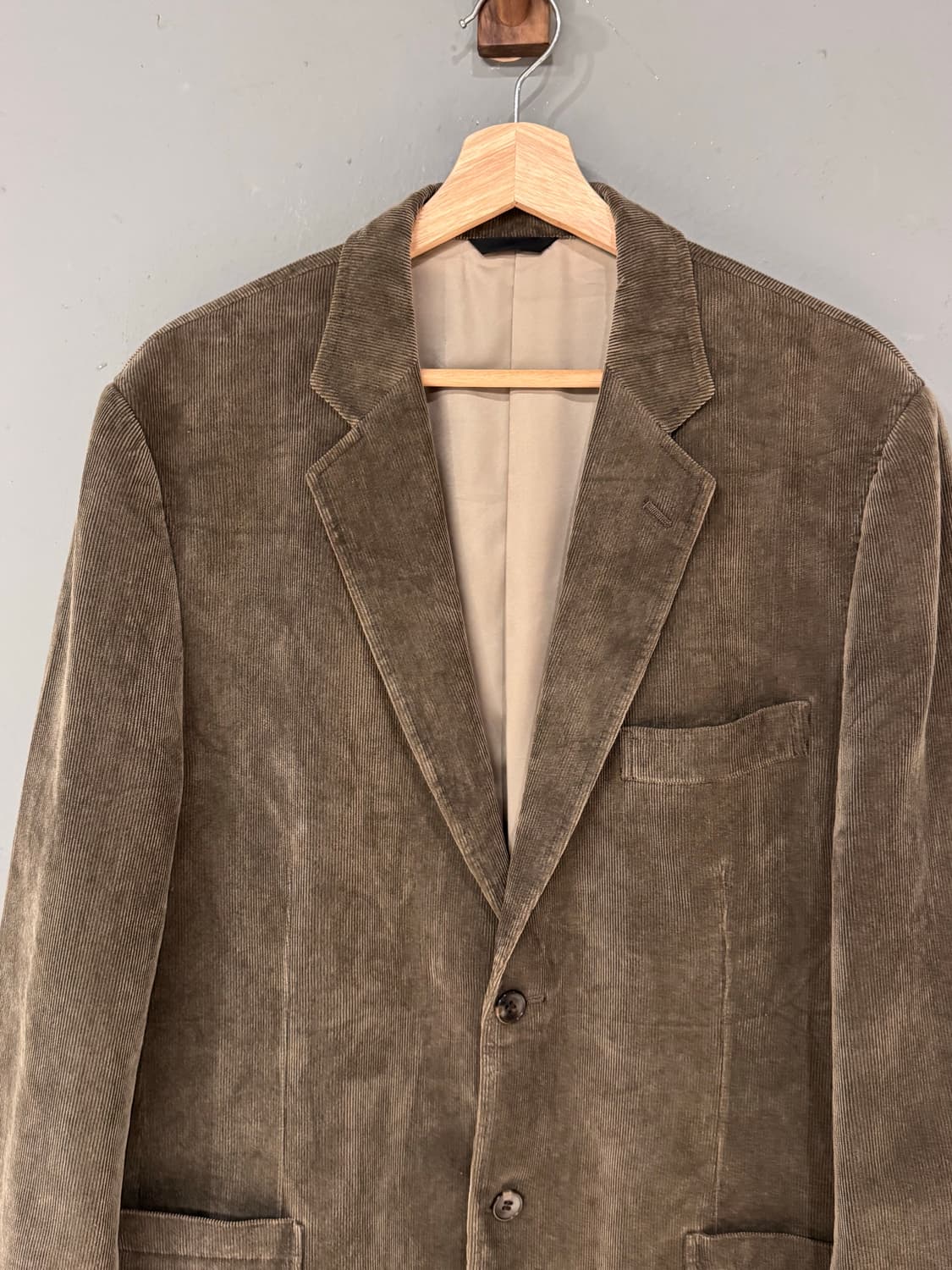 히로코코시노 옴므 2B 코듀로이 블레이저  상품이미지2