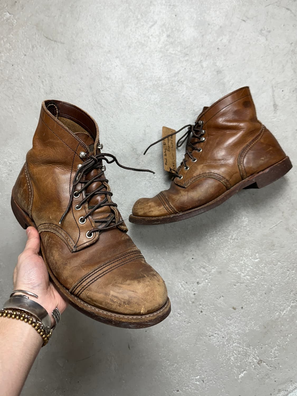 OG USA Made 레드윙 8111 아이언레인저 하드에이징 상품이미지1