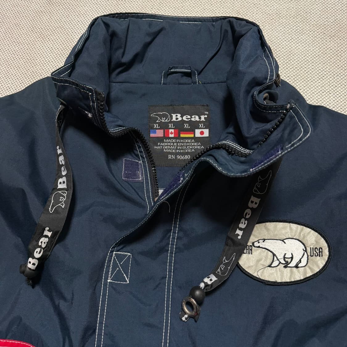 베어 USA 아노락 바람막이 상품이미지2