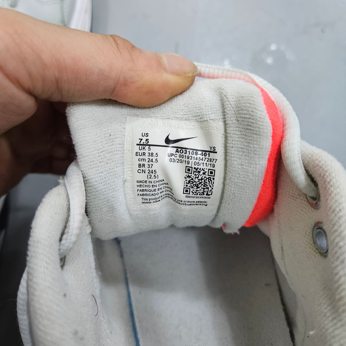 245 나이키 M2K 테크노 0313Y 상품이미지7