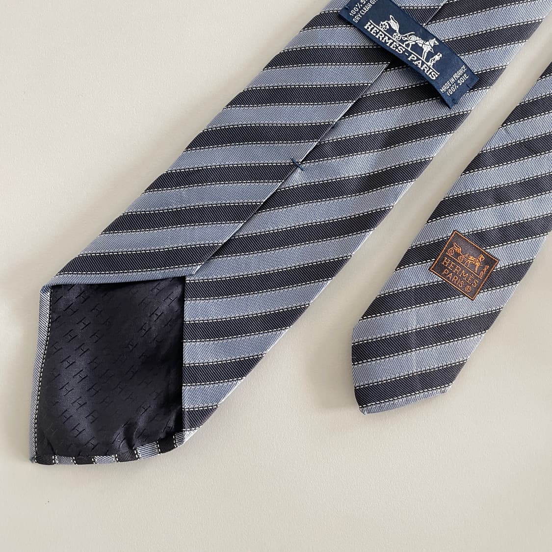 에르메스 스트라이프 넥타이 상품이미지7