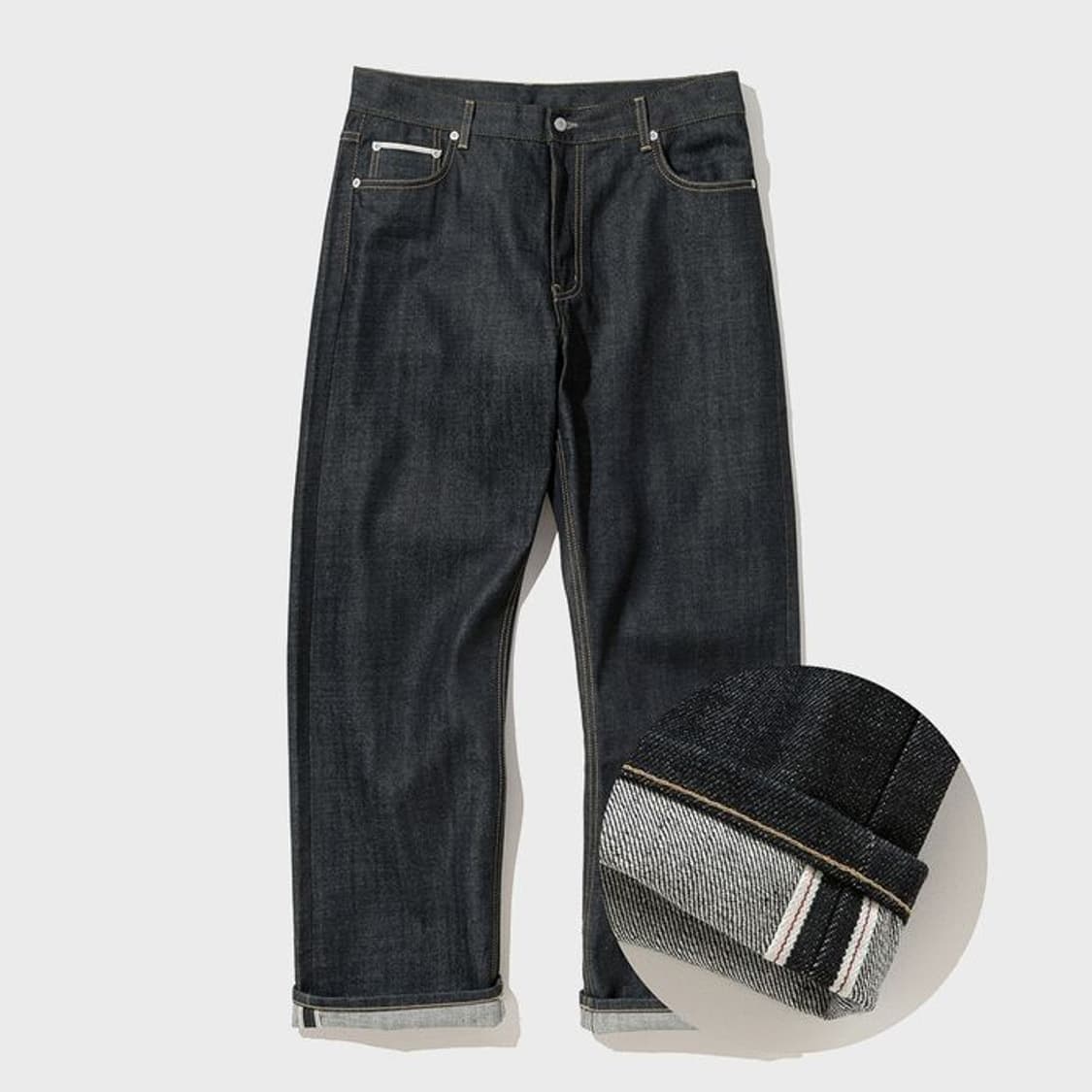 유니폼브릿지 셀비지 데님 팬츠 34 상품이미지1