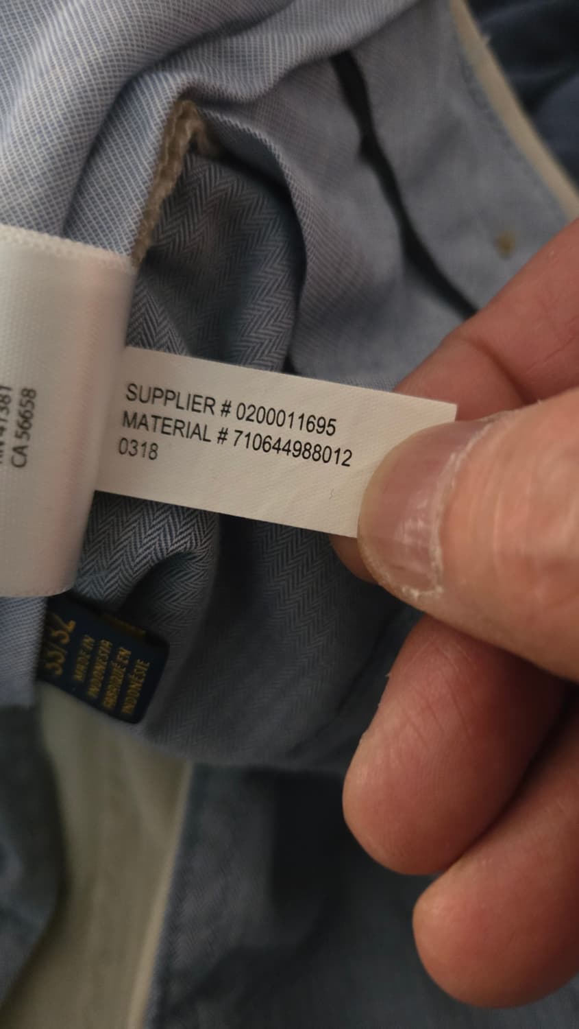 폴로 랄프로렌 스트레치 슬림 핏 33 상품이미지10