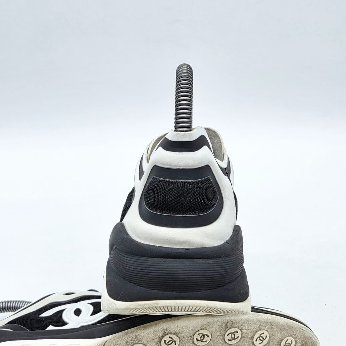 샤넬 우먼스 CC로고 트레이너 스니커즈 G34763 (37) 상품이미지2