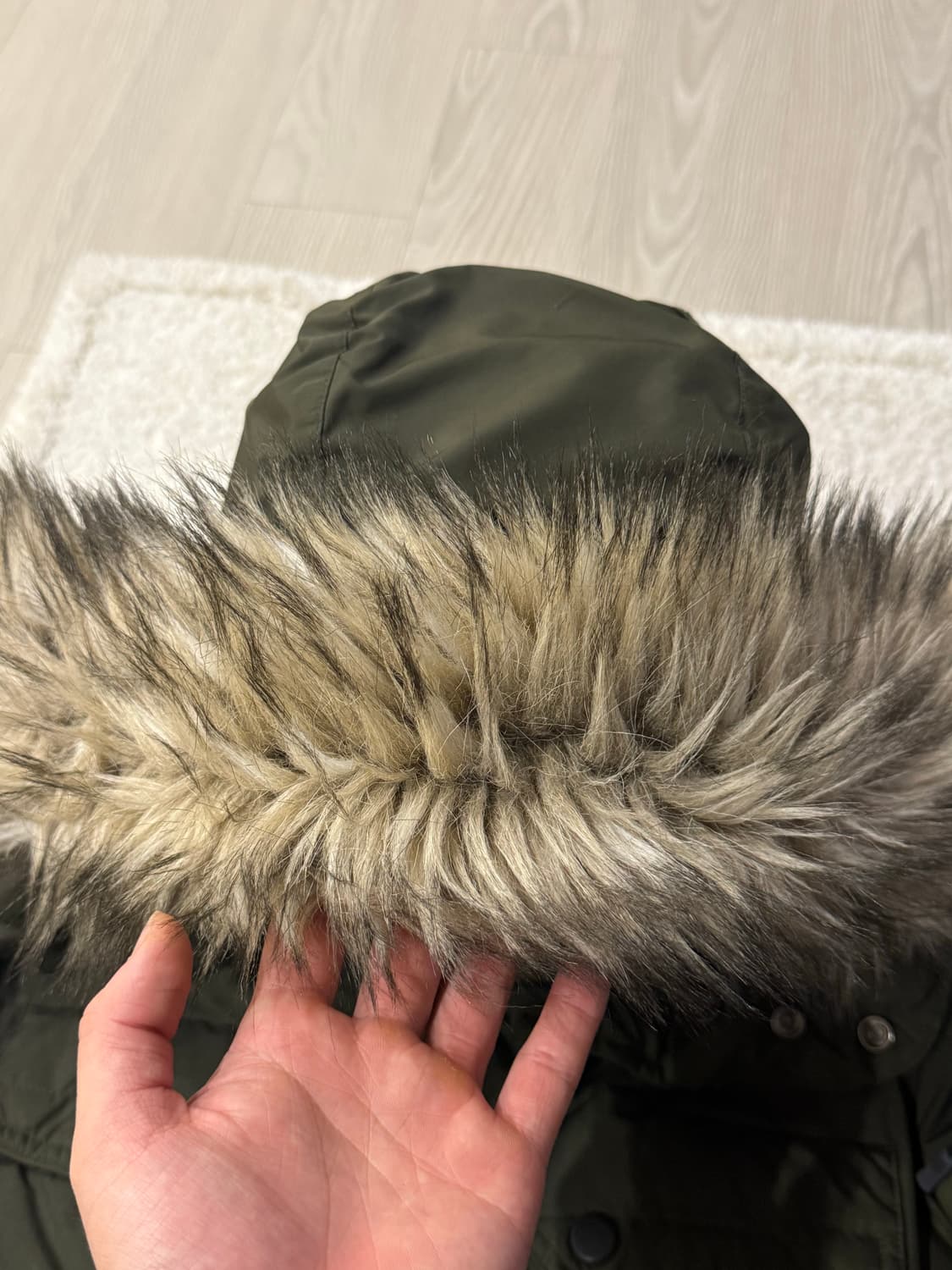 폴로 로버다운 카키 Size : S 상품이미지3