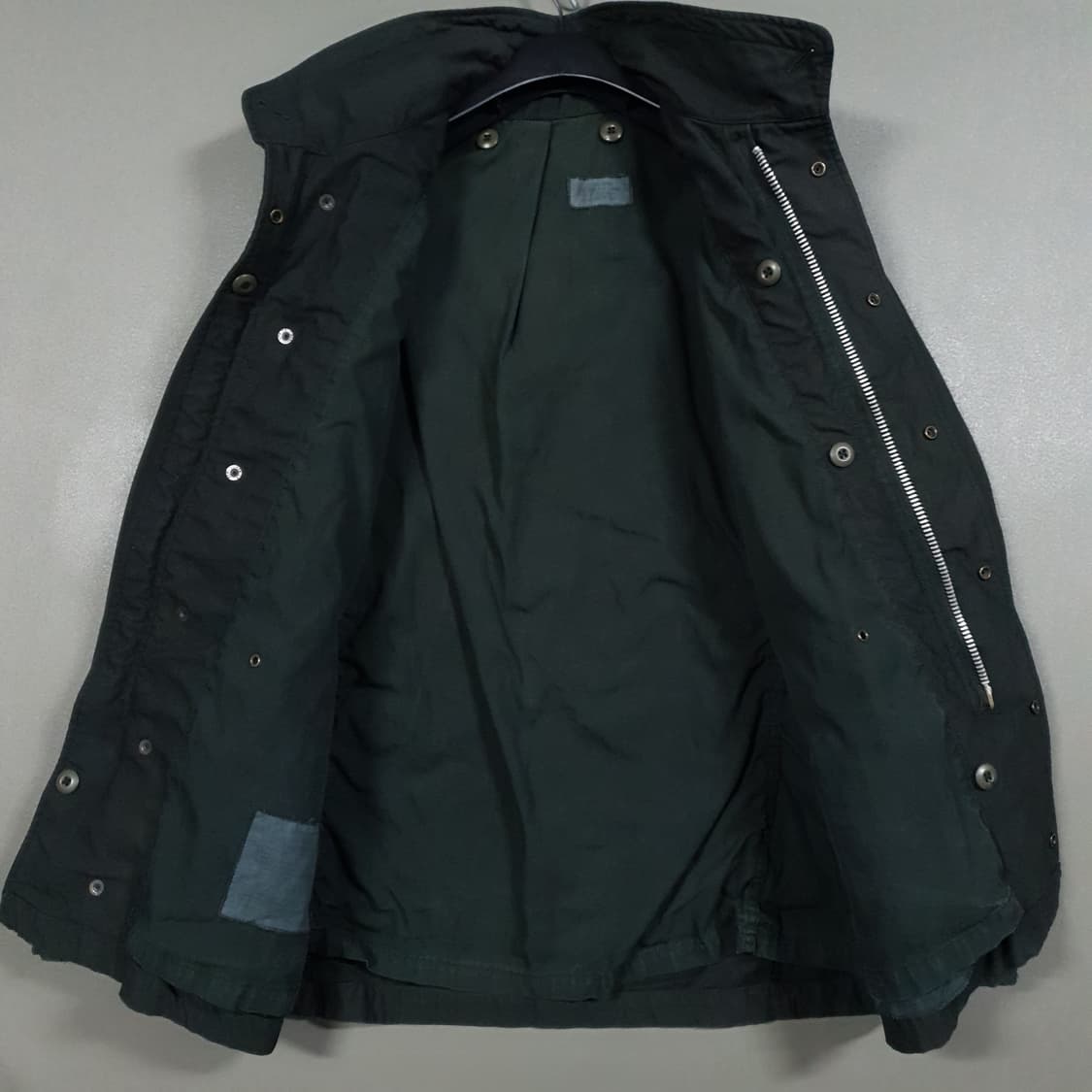 실측 L) 80s 미군 USA 2세대 오리지널 M65 필드 자켓 스몰 숏 상품이미지5