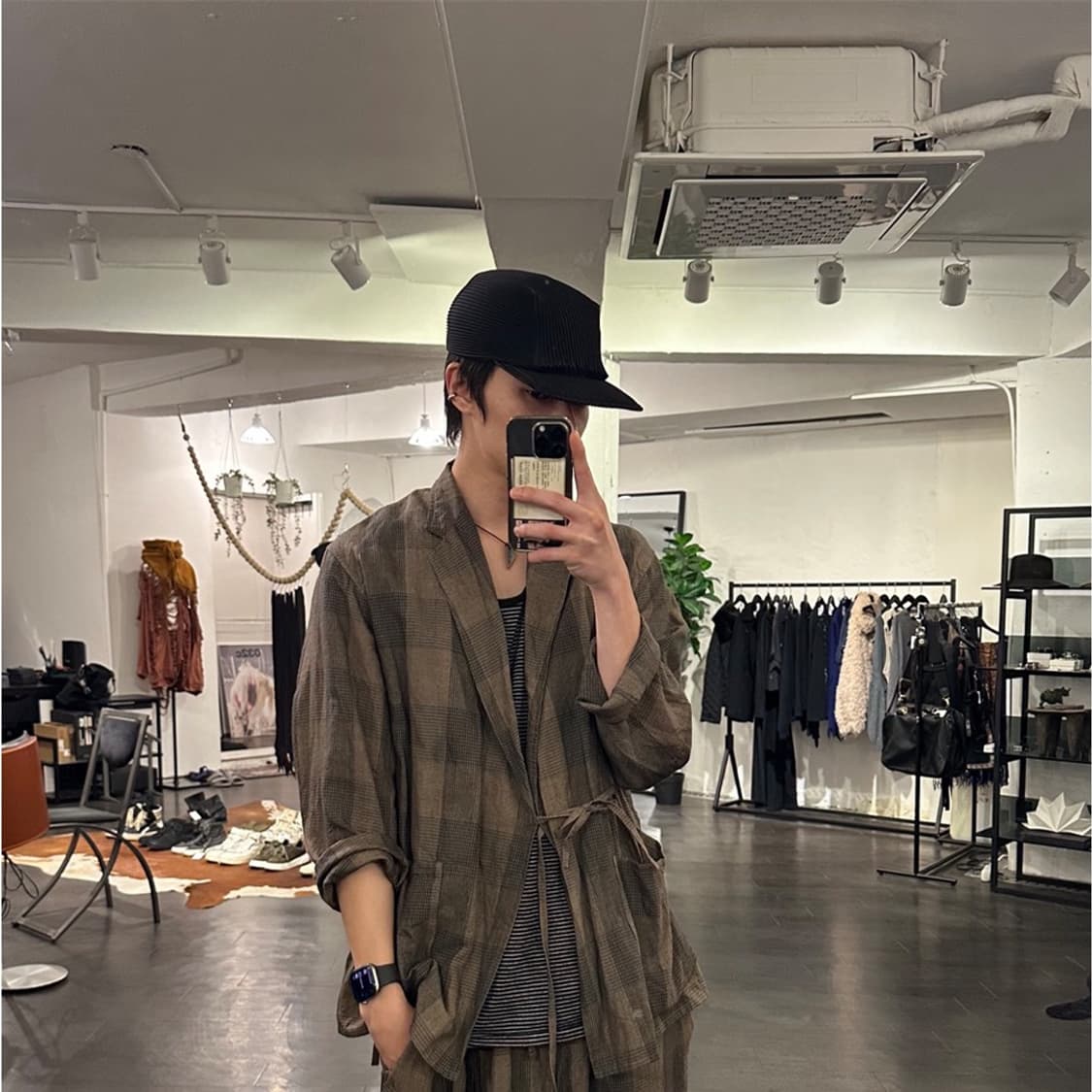 옴므플리세 이세이미야케 캡 상품이미지3