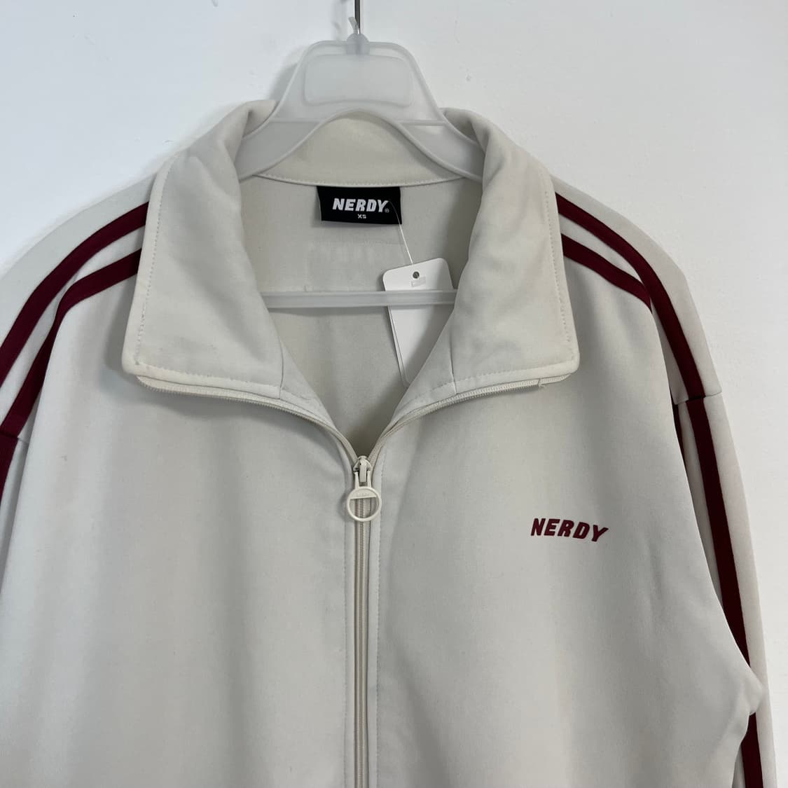 NERDY white red jersey 상품이미지5