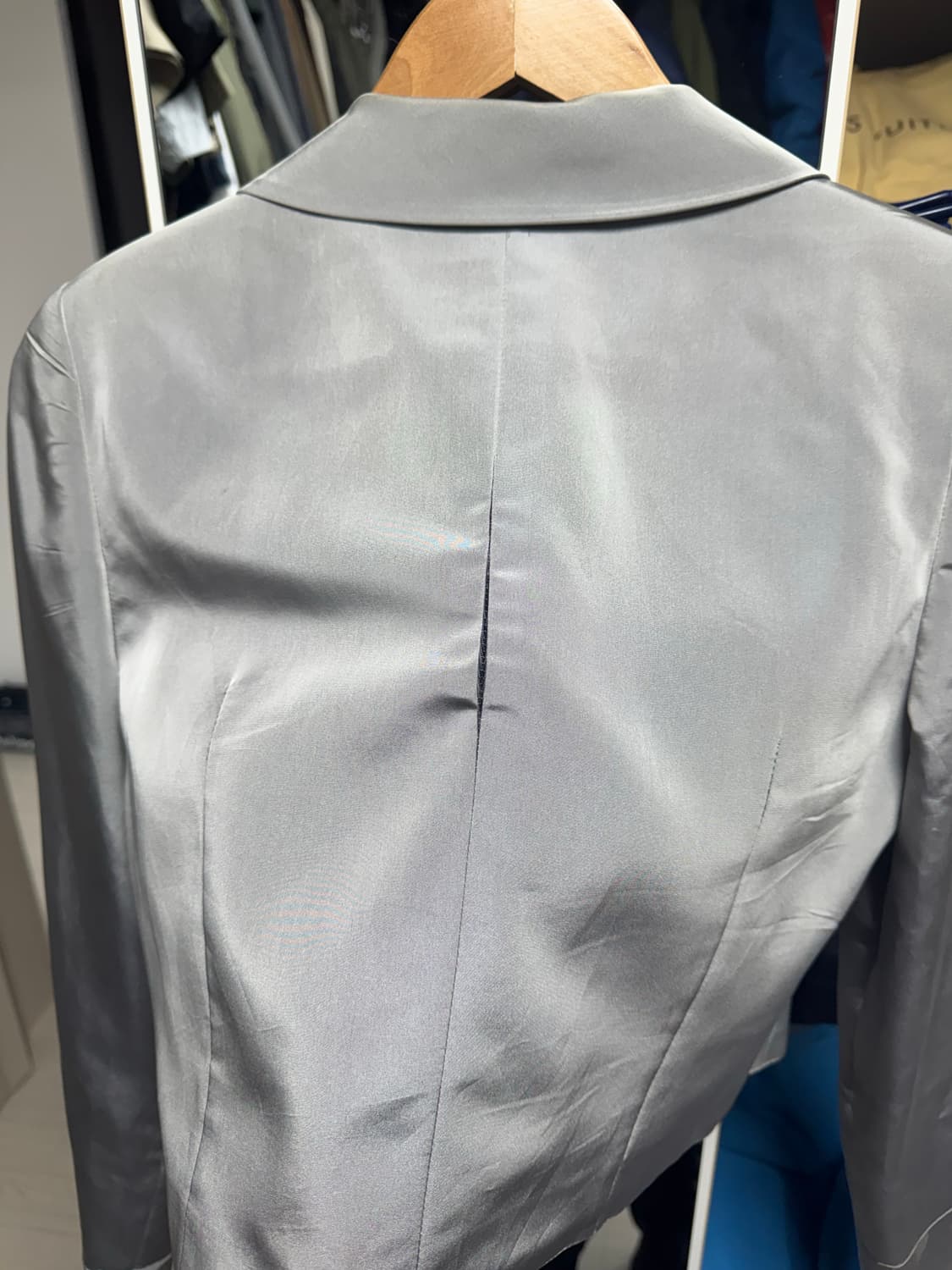 빈티지 발렌 새틴크롭자켓 상품이미지2