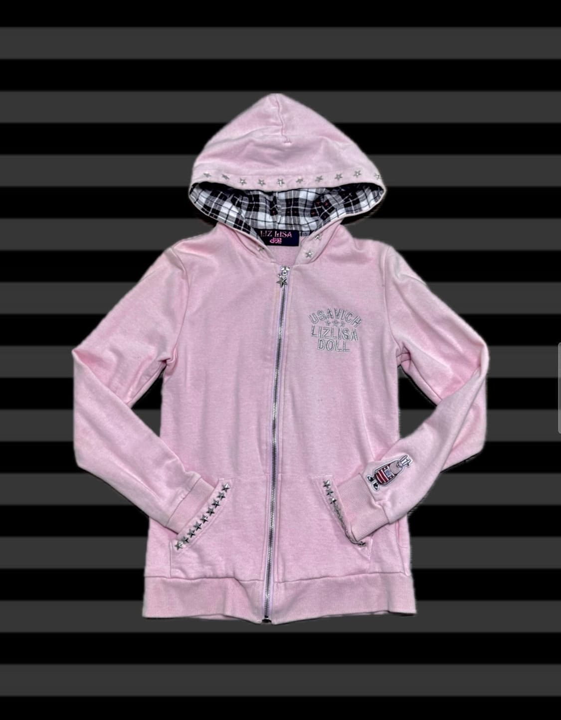 리즈리사 빈티지 후드집업 상품이미지2