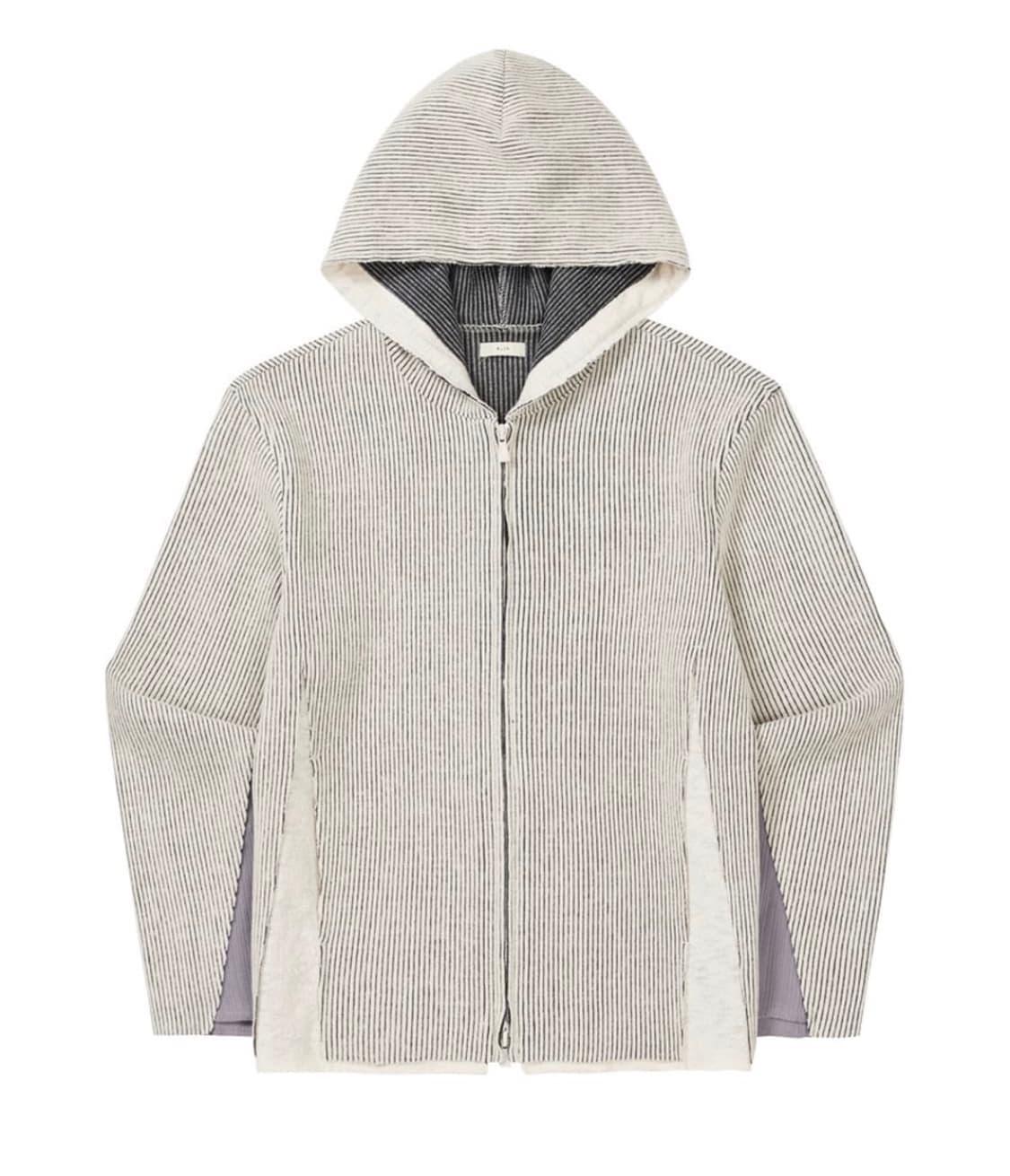 EP.9 01 HOODIE ZIP UP IVORY (XS) 상품이미지1