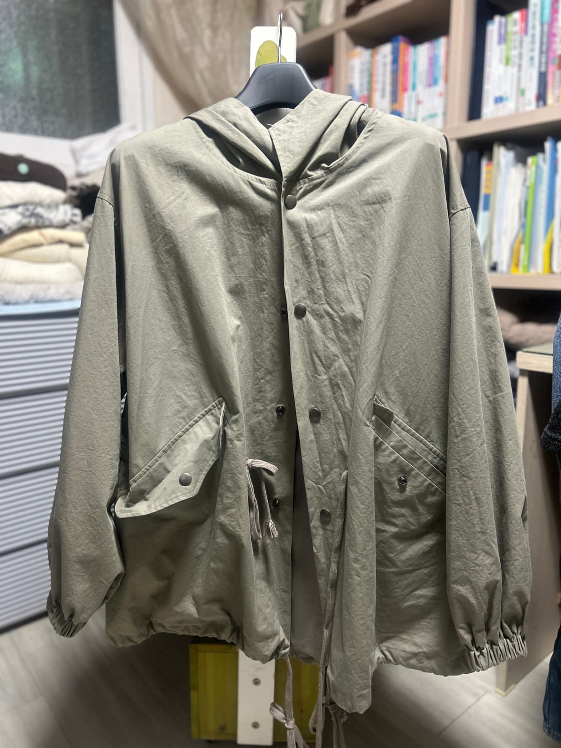 오엔엔 네코 후드 야상 상품이미지6