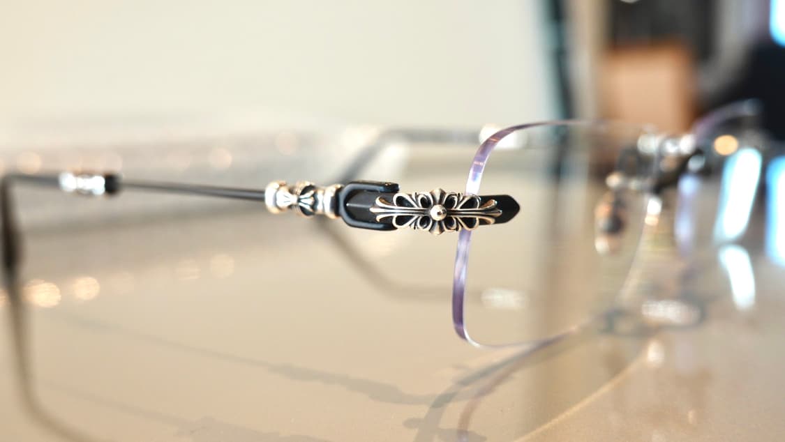 크롬하츠 필스3 블랙/실버 무테안경 상품이미지4