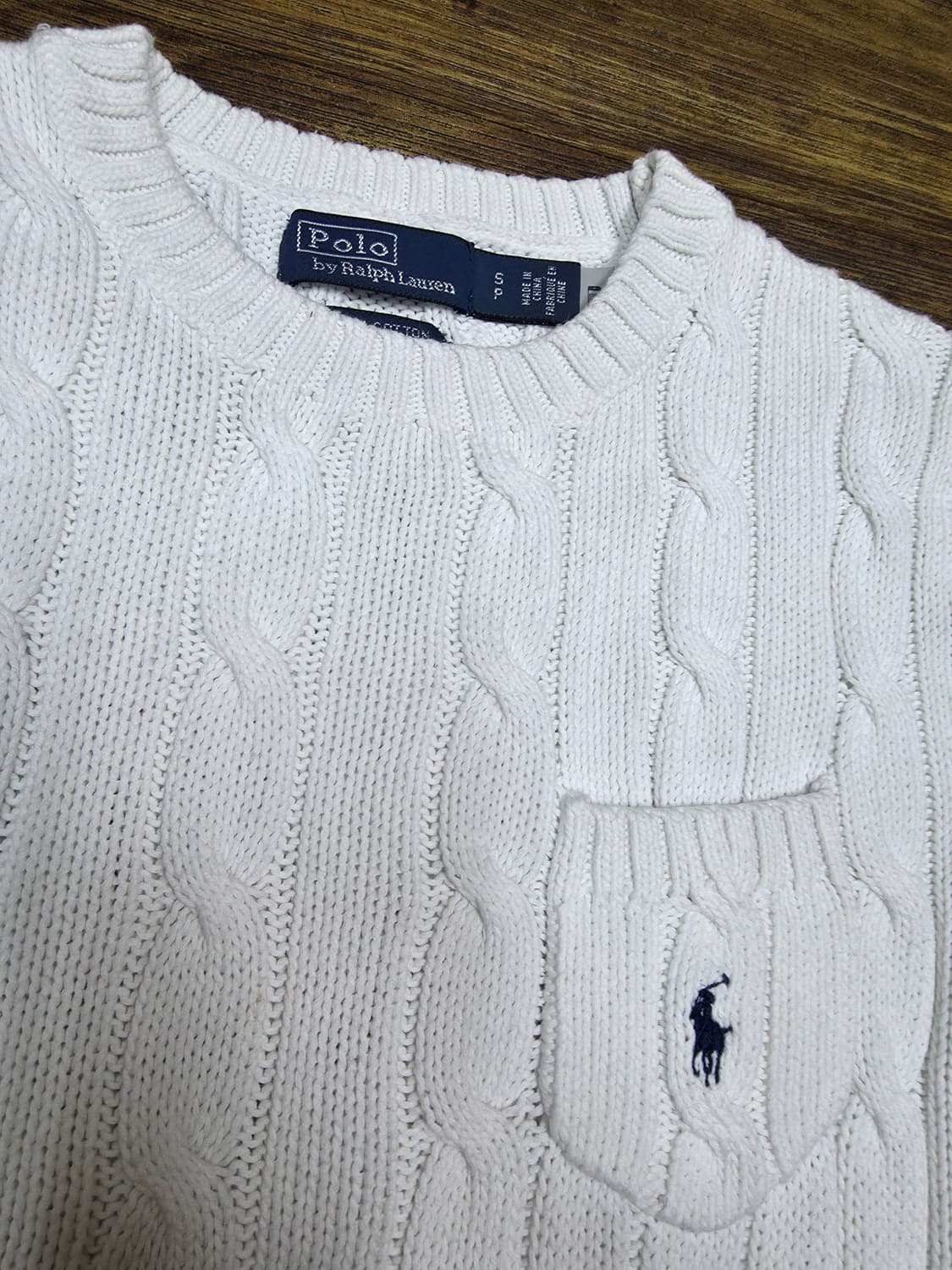 폴로 여성 포켓 니트반팔 상품이미지2