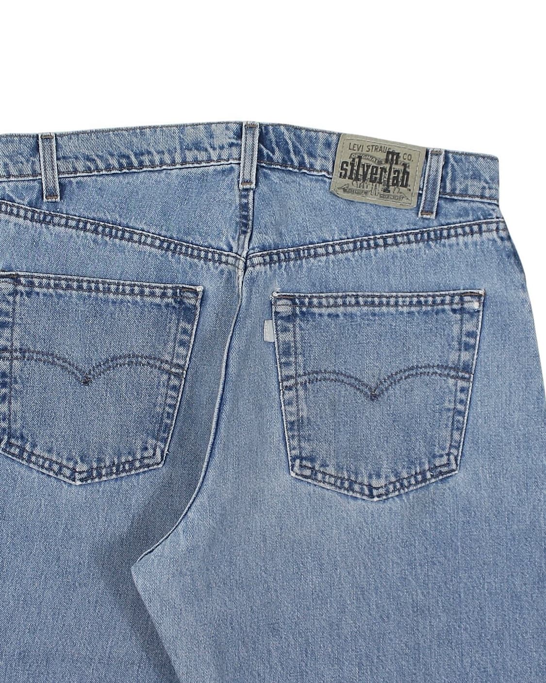 1995 USA 리바이스 실버탭 릴렉스드 데님 팬츠 빈티지 미국제 상품이미지3