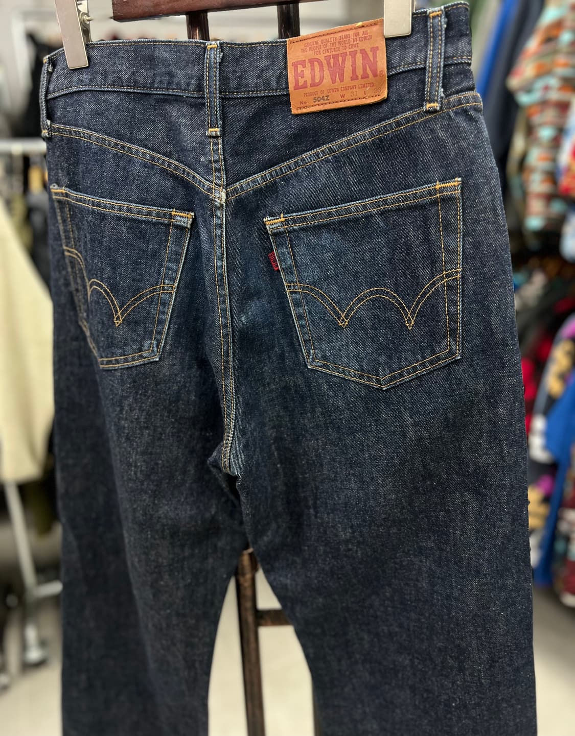 에드윈 504z w31 L33 진청 생지데님 상품이미지4