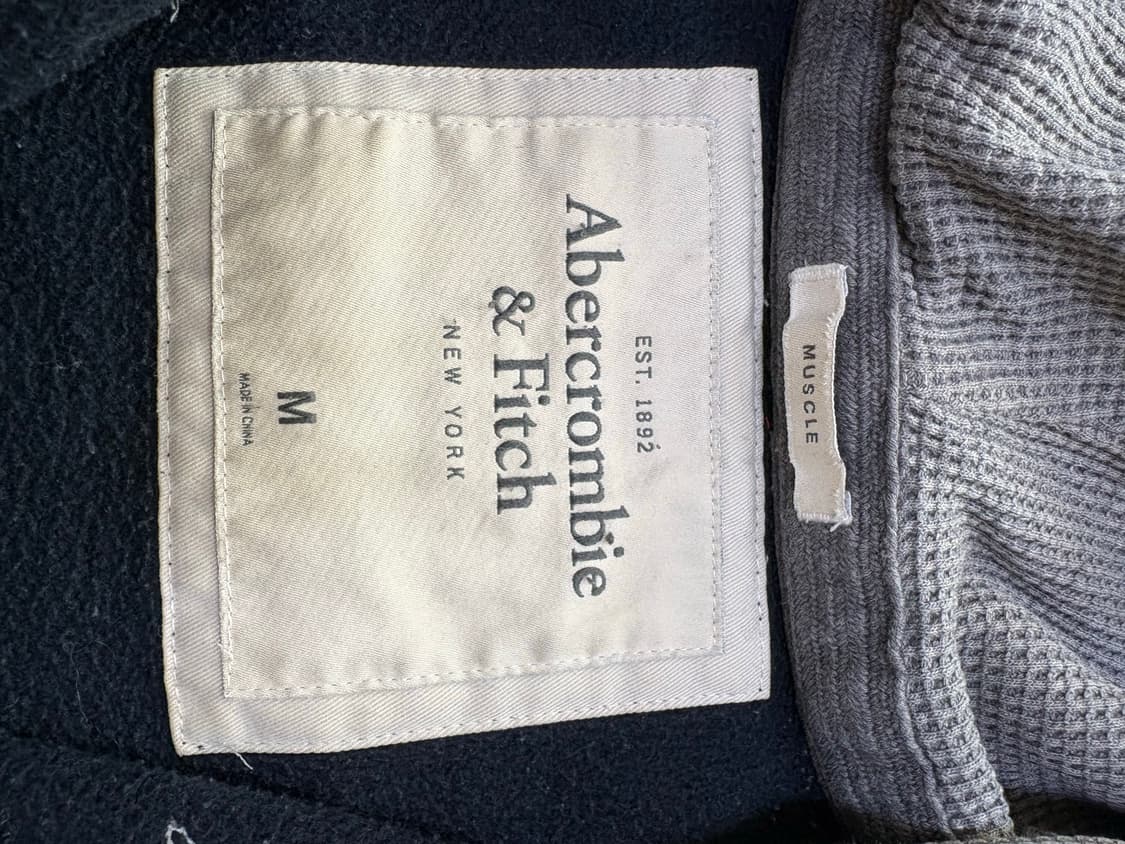 아베크롬비 후드집업 네이비 m 상품이미지2