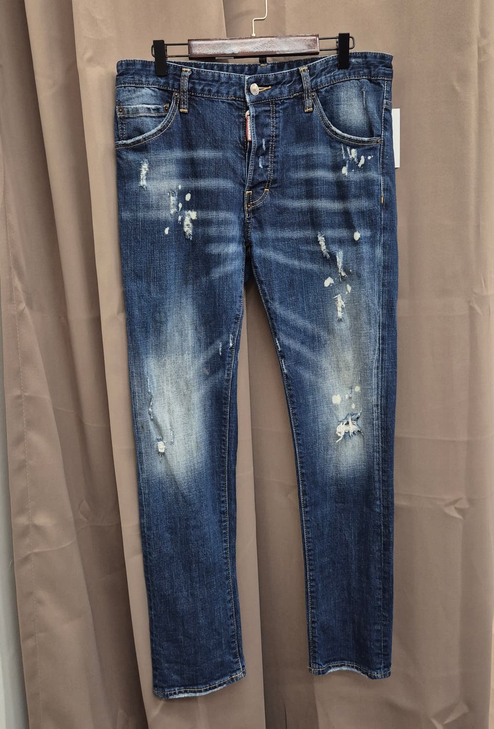 DSQUARED2 디스퀘어드 스플래터 데님팬츠 50 상품이미지1