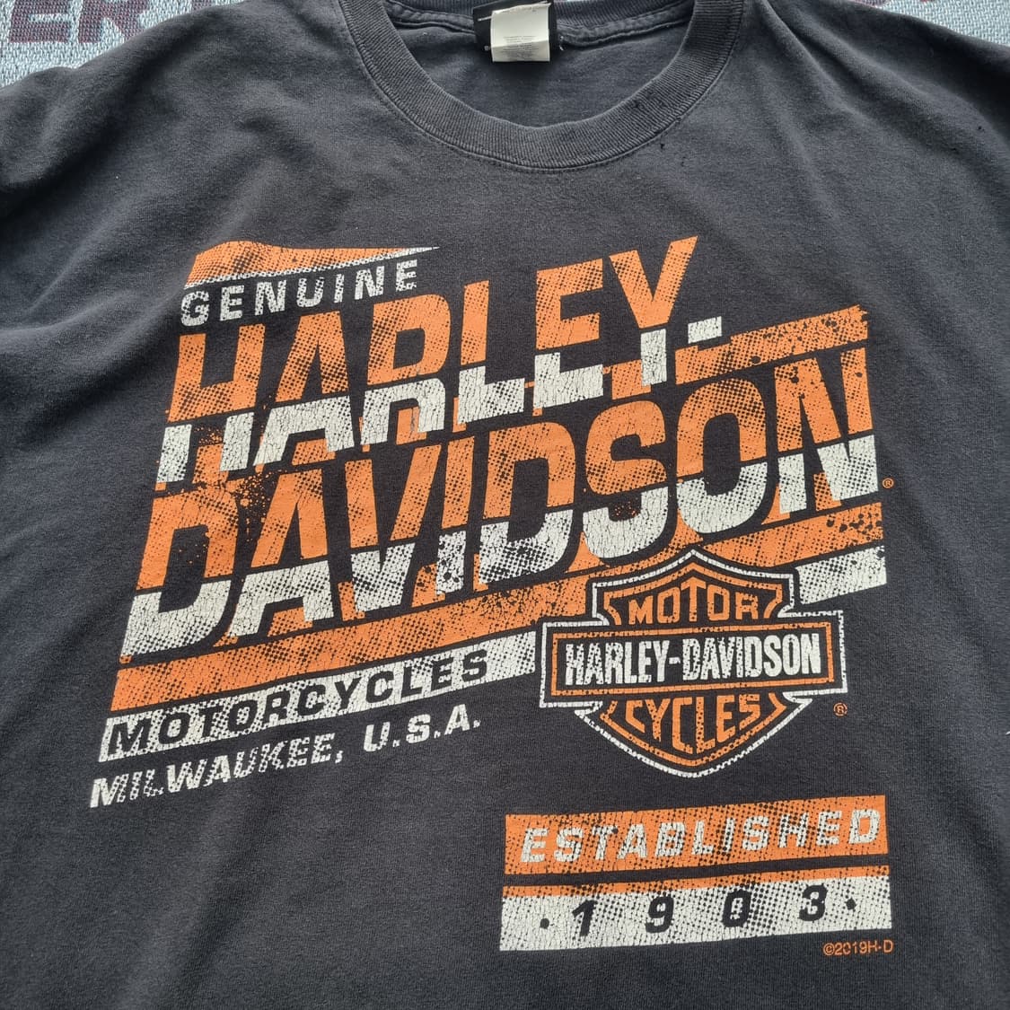 할리데이비슨 빈티지 티셔츠 (HARLEY-DAVIDSON) 상품이미지2