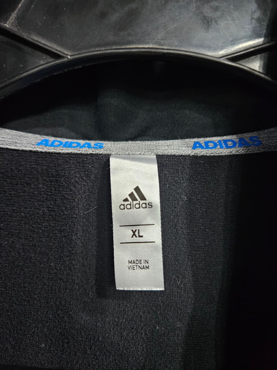 아디다스 삼선 블랙 남성 슬림핏 100~105 집업자켓  상품이미지3