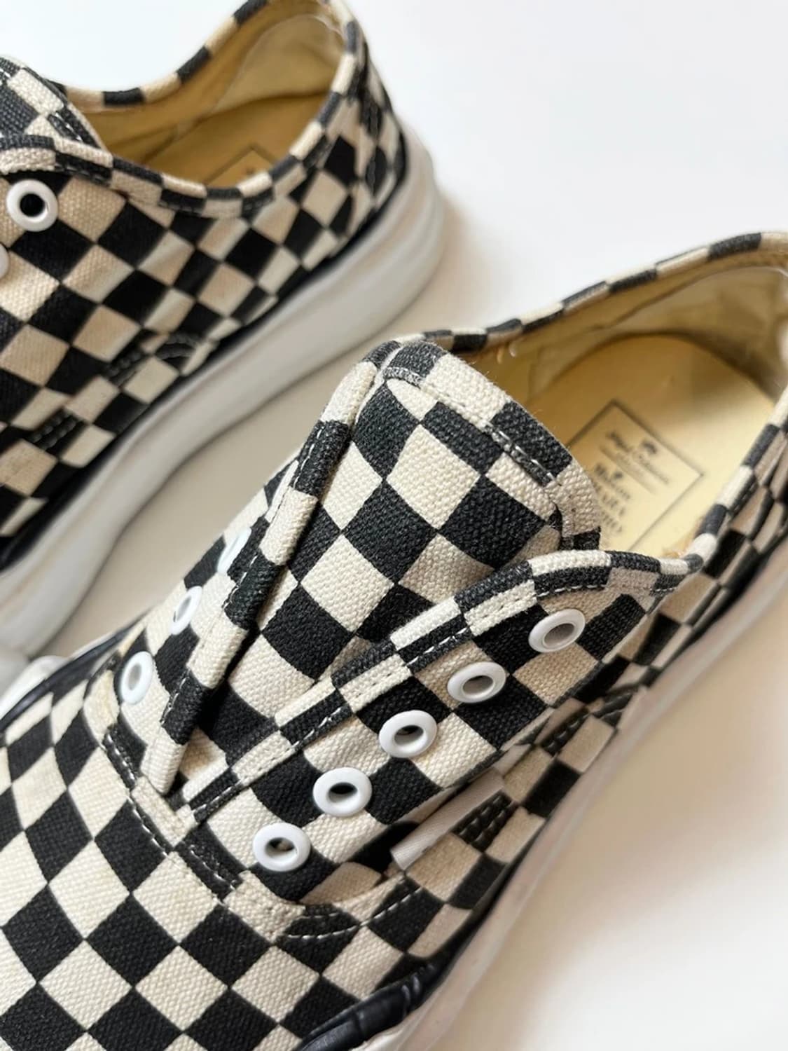 메종 미하라 야스히로 베이커 OG 솔 캔버스 로우 Q1392 상품이미지3