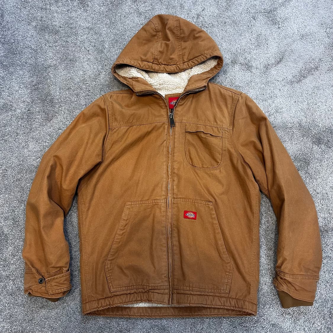 디키즈 엑티브 카멜 쉐르파 후드자켓L 상품이미지2