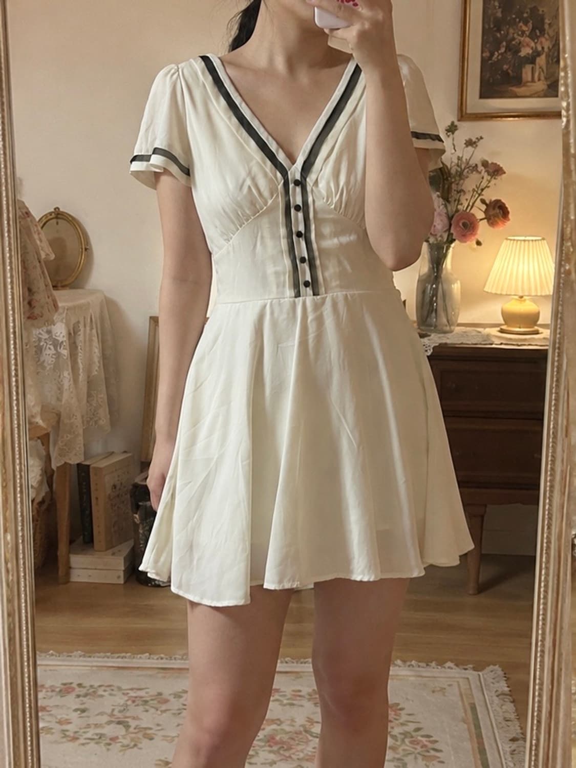 (New!) Spiralgirl fairy lace mini dress 상품이미지1