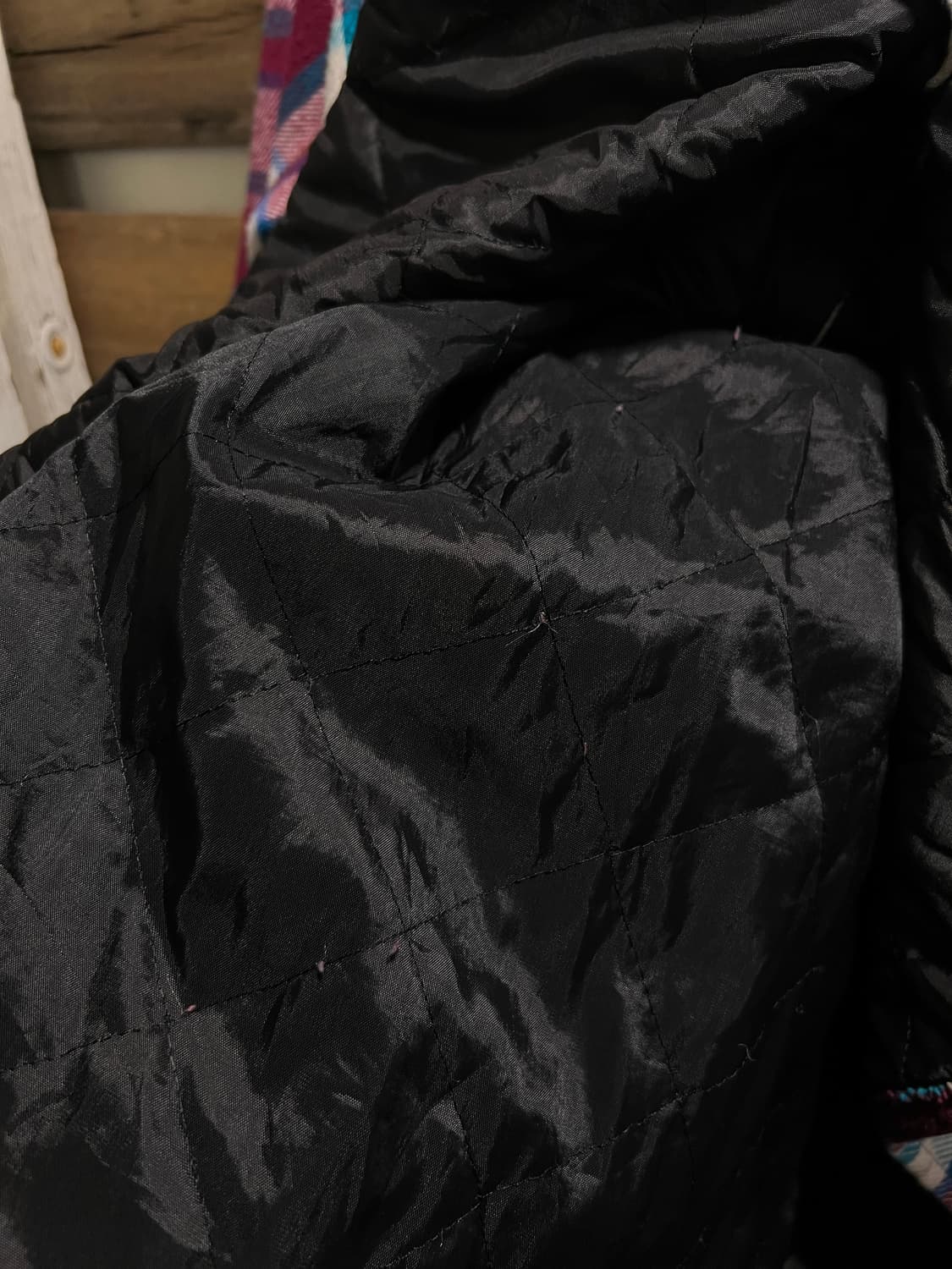 [2XL]FIVE BROTHERS USA Made 퀼팅 체크 플란넬 셔츠 상품이미지5