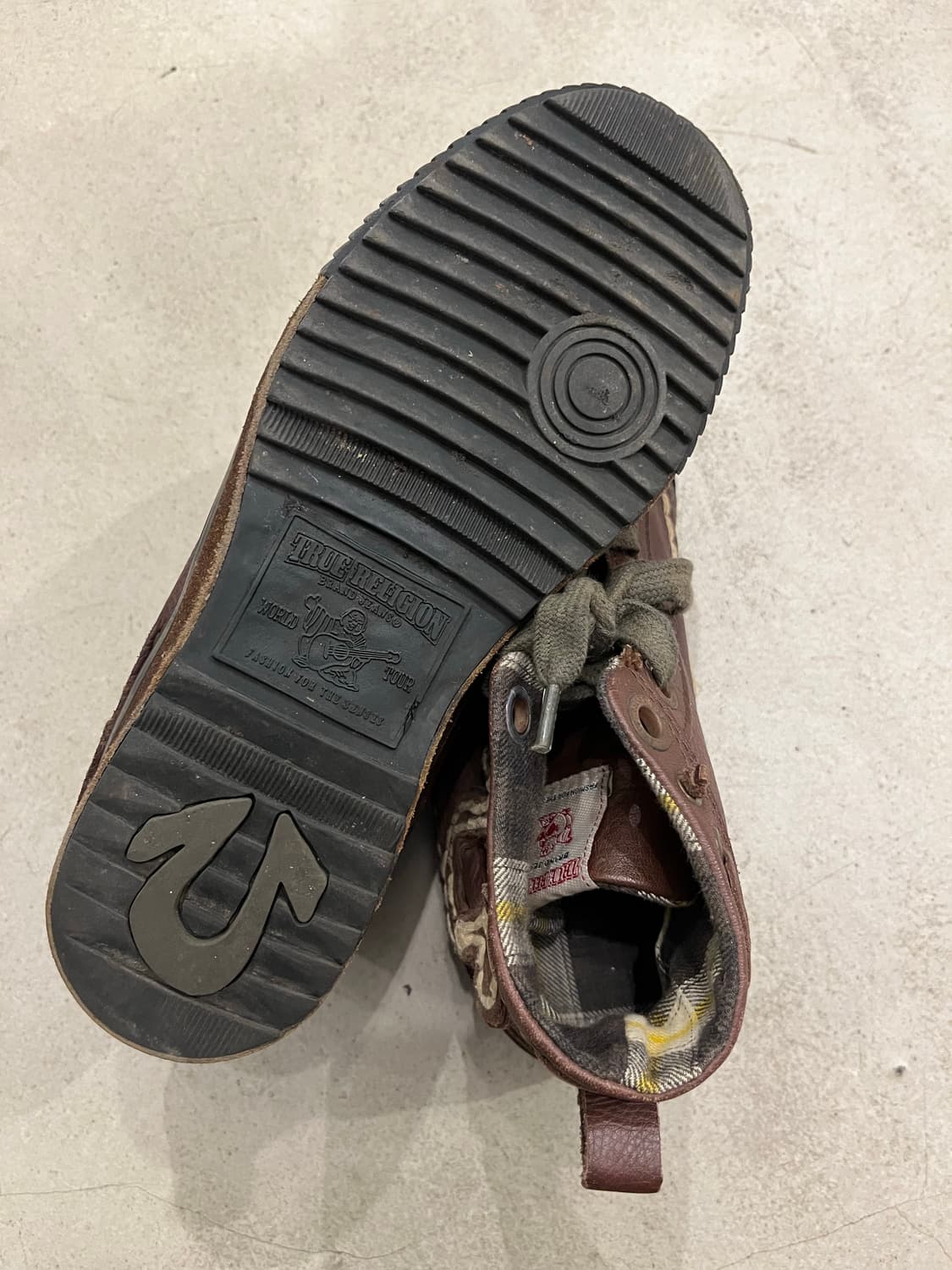 빈티지 00s 트루릴리젼 스니커즈 하이 상품이미지5