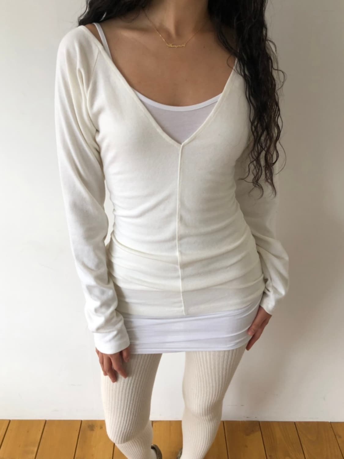 띵즈앤스터프 데비 슬리브 탑 상품이미지4