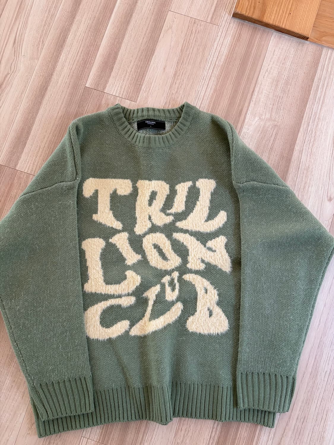 트릴리온 니트 그린 m 상품이미지3