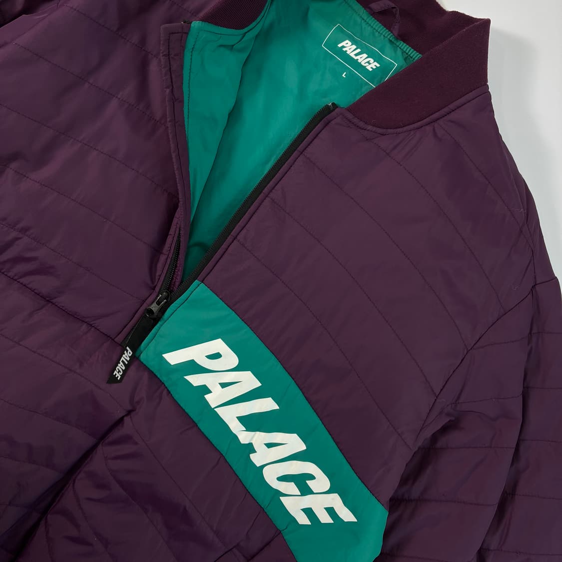 Palace  팔라스 하프 집 버건디 패커 자켓  상품이미지3