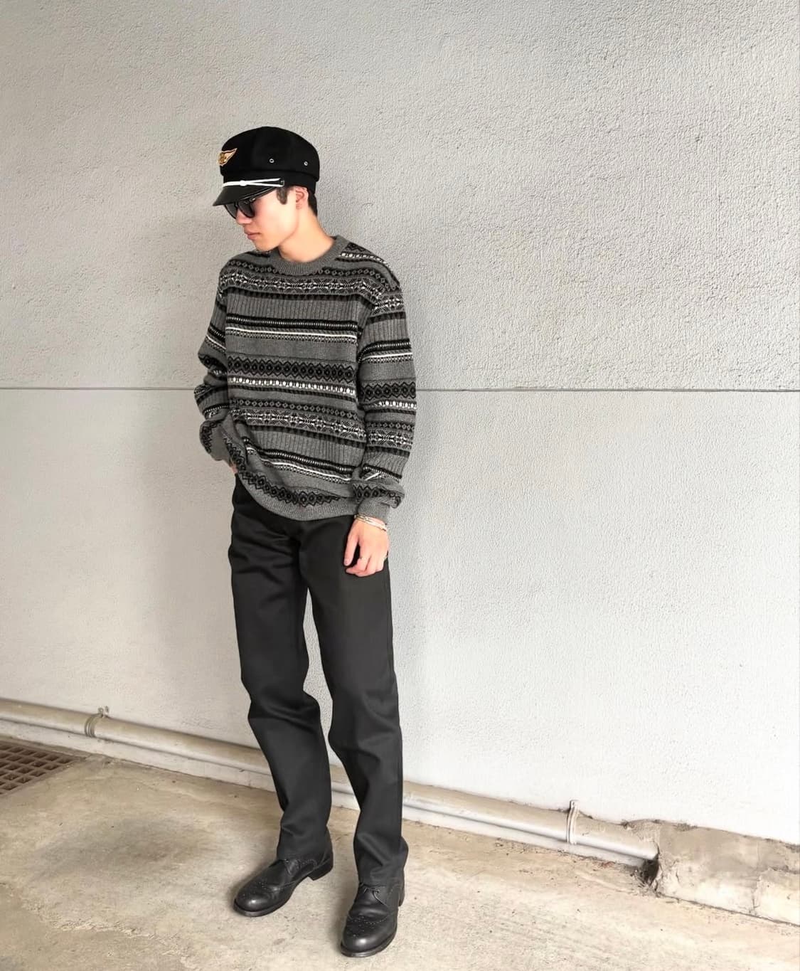 솔로이스트 25aw 페어아일 니트 상품이미지9