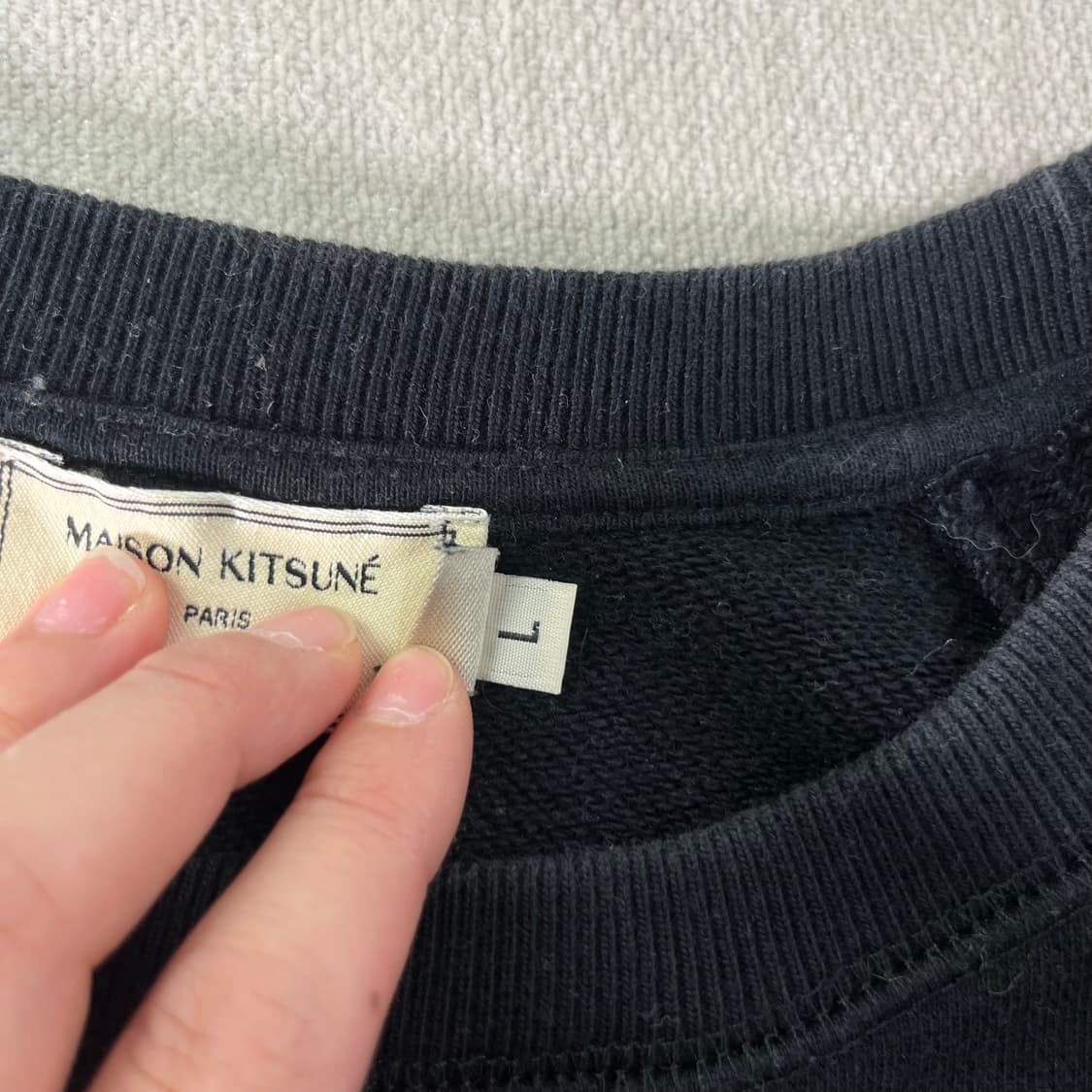 100 메종키츠네 그래픽 맨투맨 상품이미지3