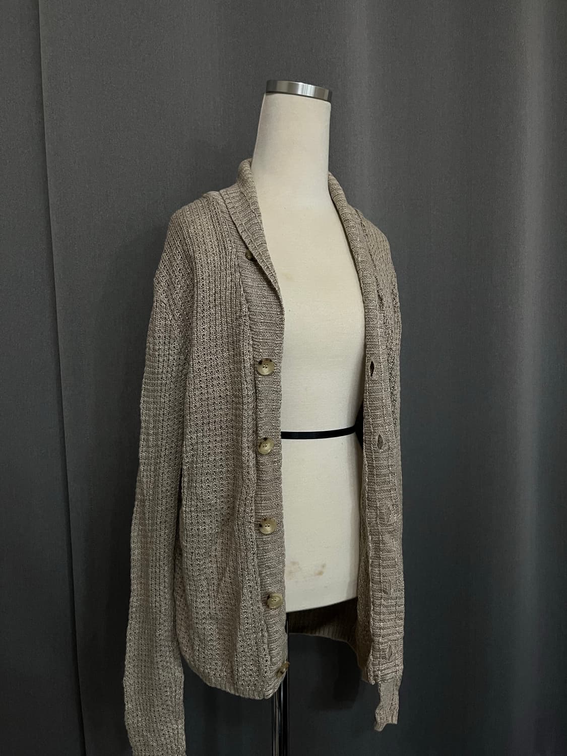 모리 베이지 가디건 상품이미지1