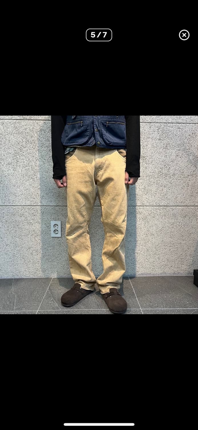 concave 디테일 팬츠 상품이미지5