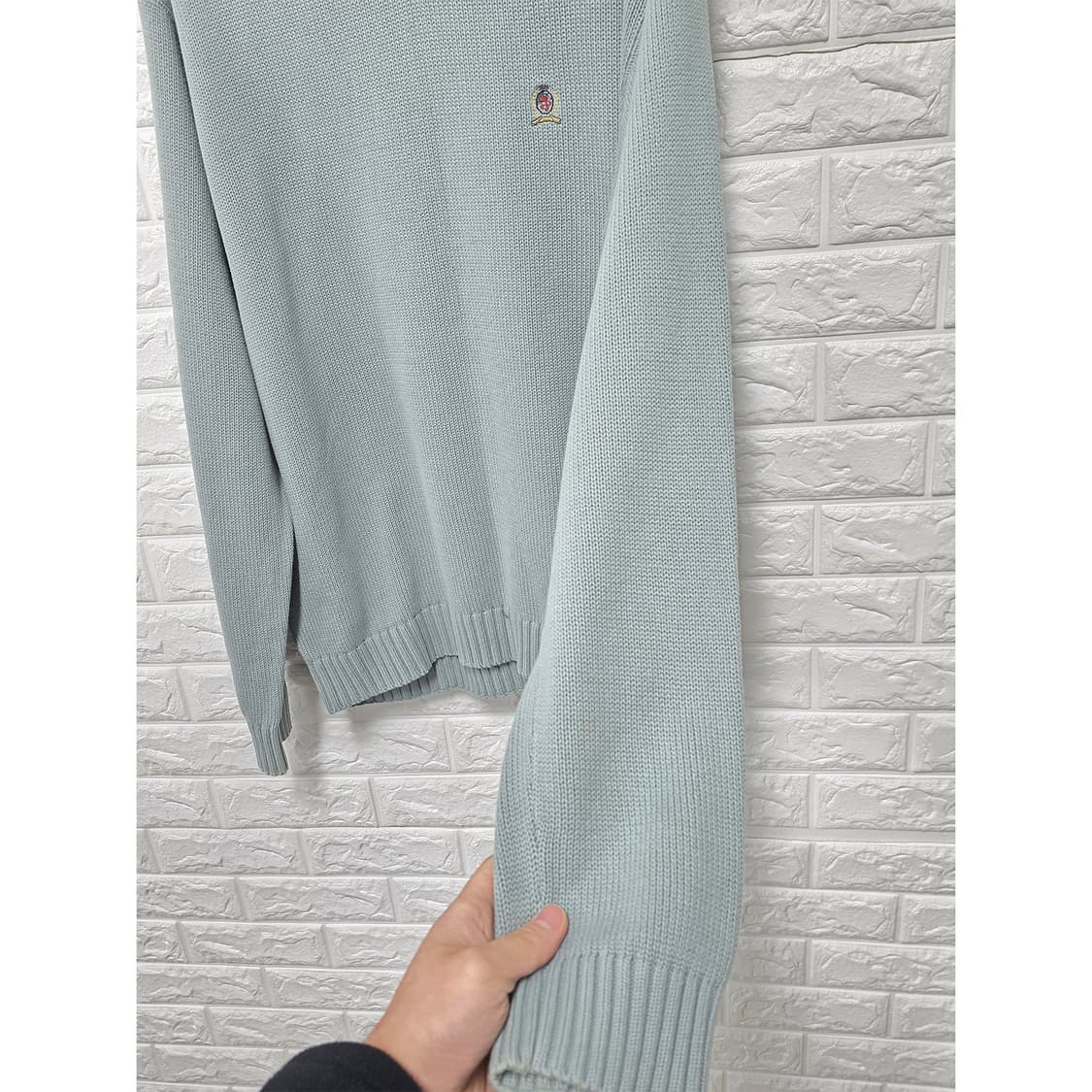 택포) 타미힐피거 니트 L 상품이미지3