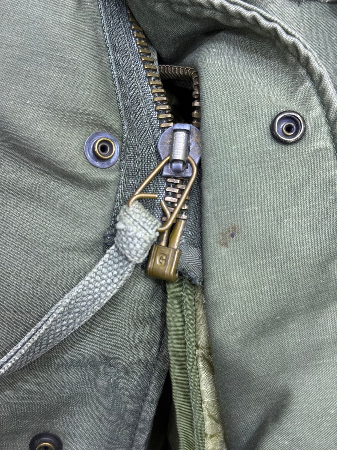 오리지널 M-65 야상 필드자켓 빈티지 밀리터리 M 상품이미지8