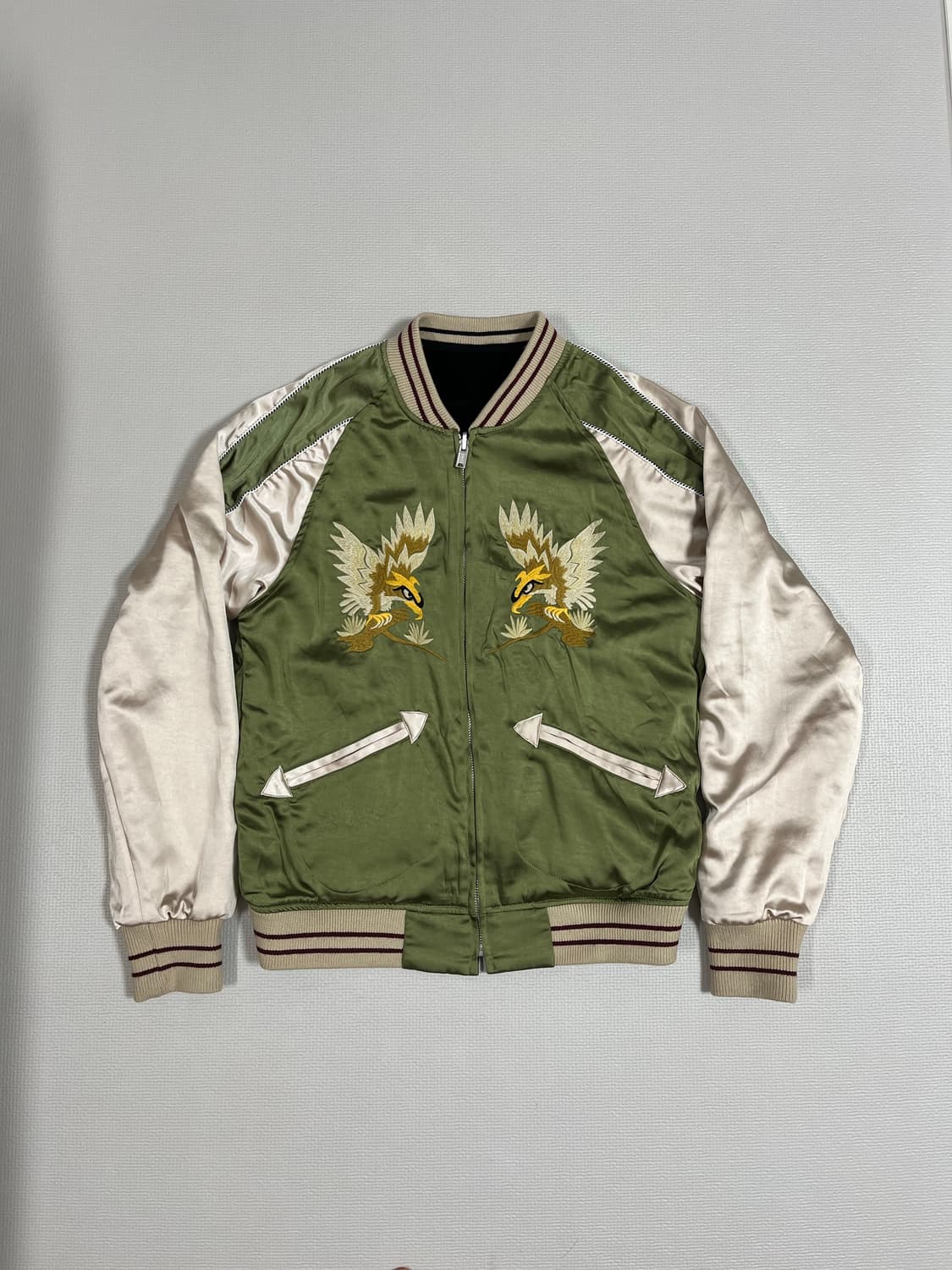 [M] 브론슨 리버시블 수베니어 자켓 스카쟌 상품이미지1