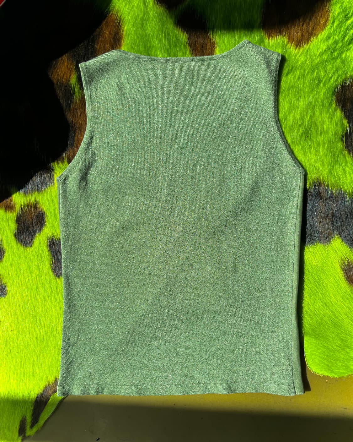 1990s Old C.K Spangle Trim Sleeveless 상품이미지8