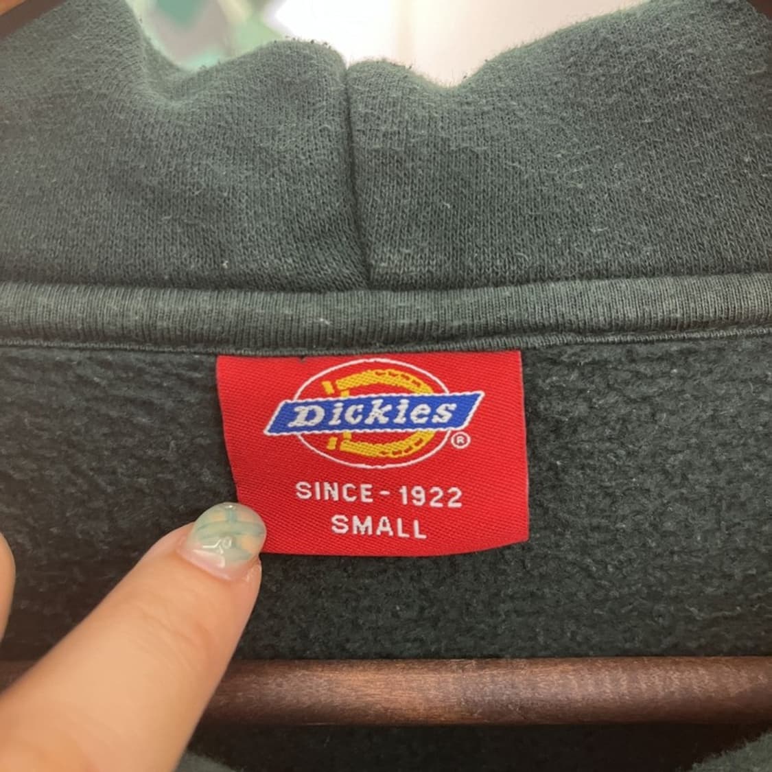 디키즈 빅로고 약기모 후드티 90 C05614 상품이미지3