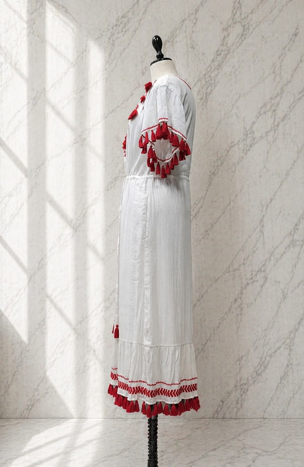 클럽모나코 핸드메이드 자수 태슬 원피스 / 리조트룩 상품이미지6