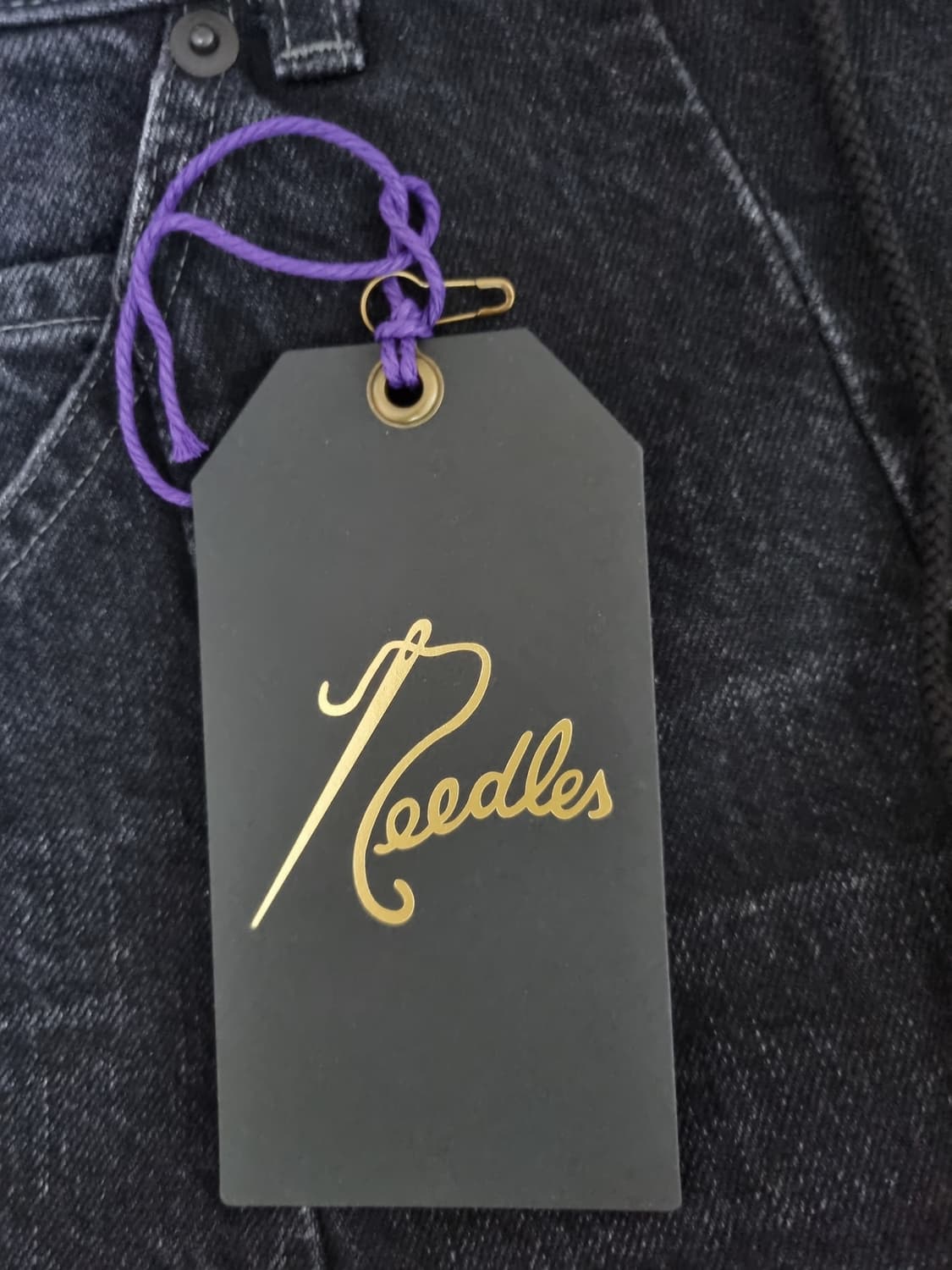 마지막 가격 인하) Needles H.D. 12oz denim pants 상품이미지6