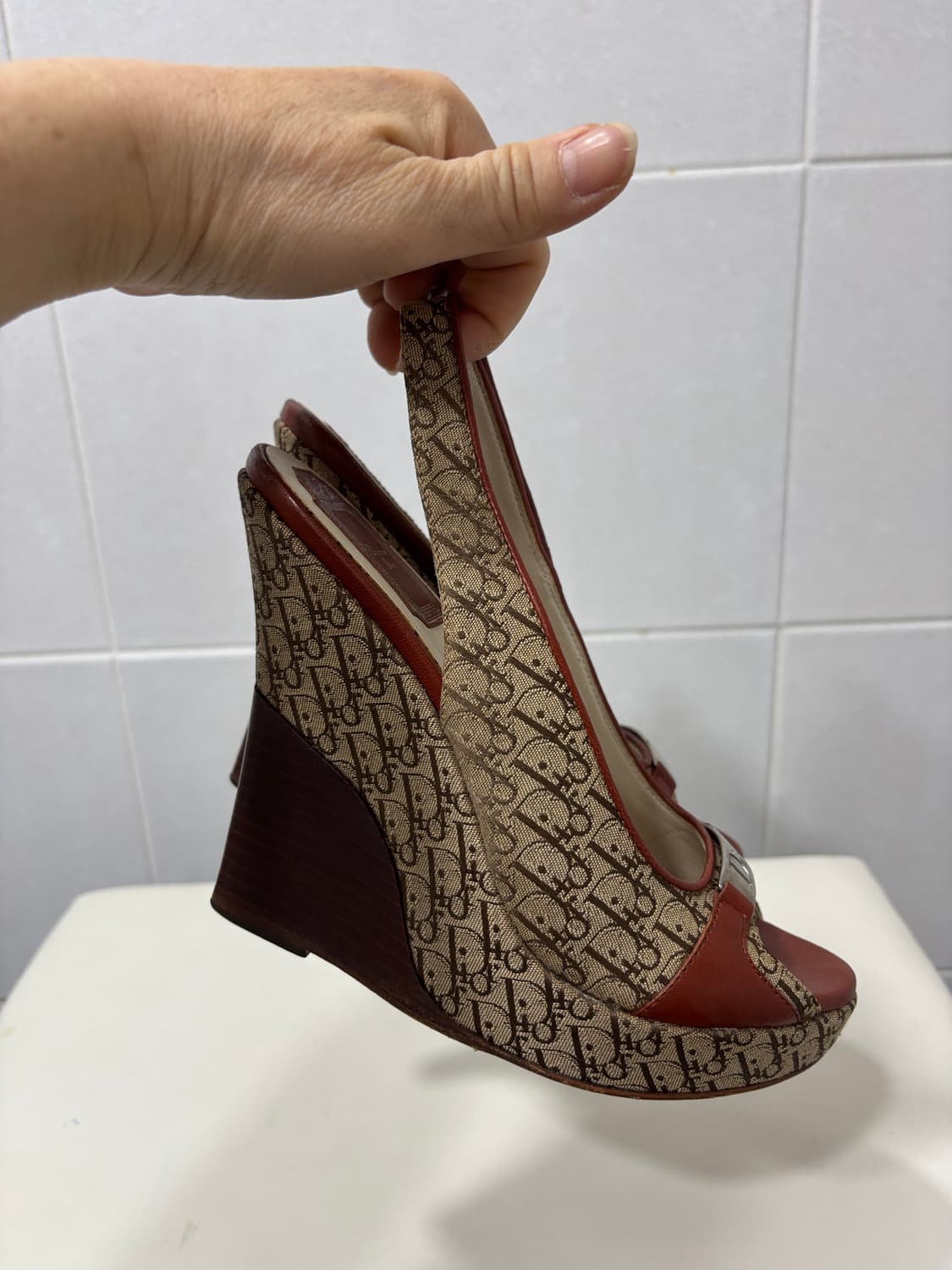 정품)디올 오블리크 토오픈 상품이미지5