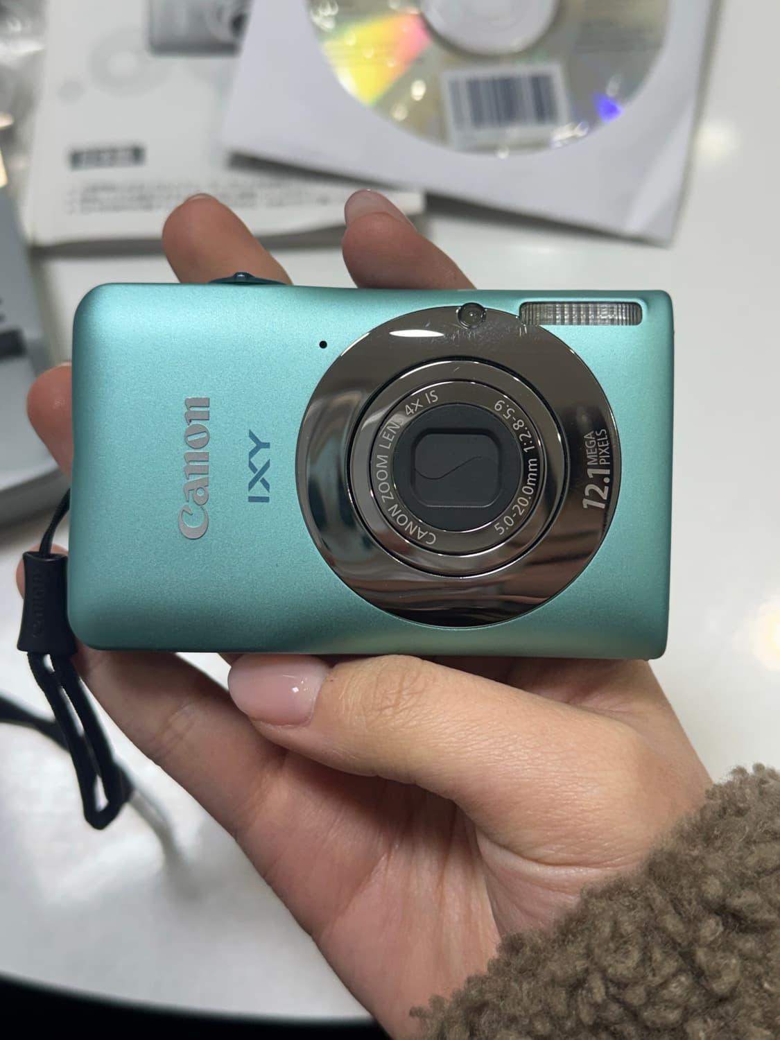 캐논 익서스 105 풀박스 IXY 200F 민트 디카 풀박 상품이미지3